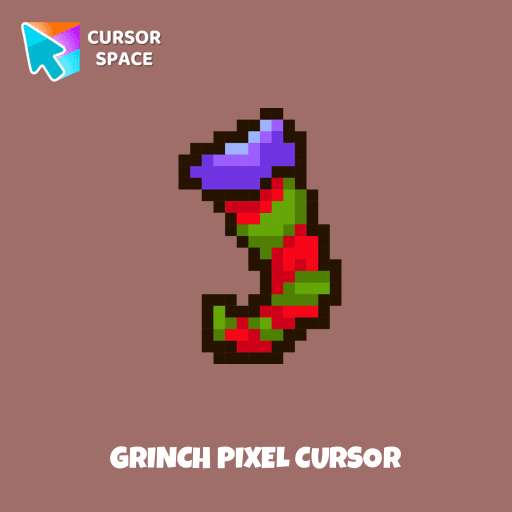 Grinch Pixel cursor pointer cursor